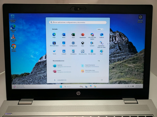 #4 Hp Probook 650 G5 I5-8256u 8va Gen 8gb Ram 1tb Disco W11 Plateado (Usado)