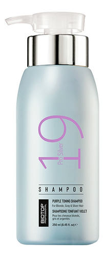 Biotop 19 Pro Silver Shampoo Matizador Violeta Rubios 250ml