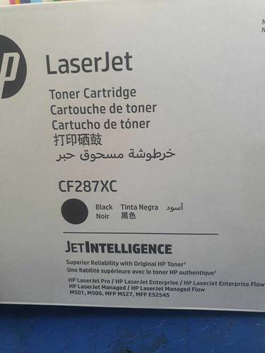 Toner Laserjet  Cf287xc