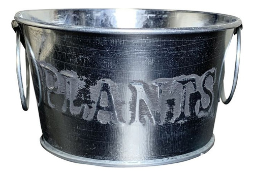 Vaso Decorativo Em Metal Prata 5,5cm - D'rossi