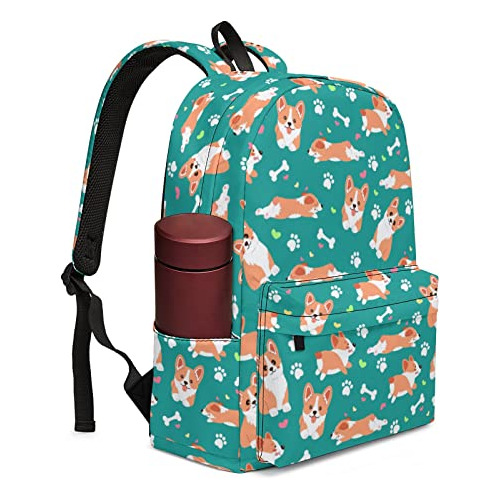 Qlonrewt Chicos Chicas Mochila Para La Escuela, 17 Gnb2g