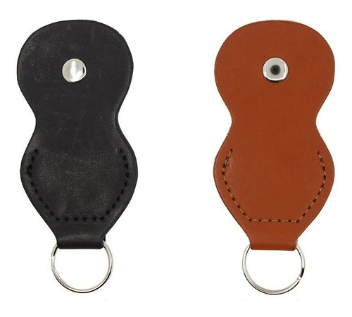 Estuche Para Sujetador De Púas Para Guitarra - Llavero De Cu