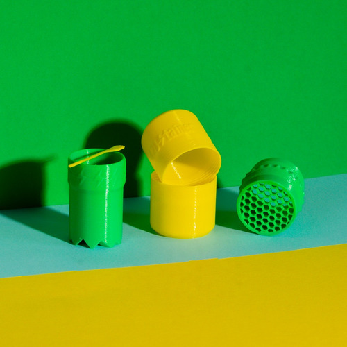 Imagen 4 de 6 de Picador Grinder Tainer Amarillo/verde