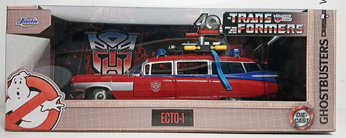 Ecto 1 Cazafantasmas Jada Ghostbusters Transformers 1/32