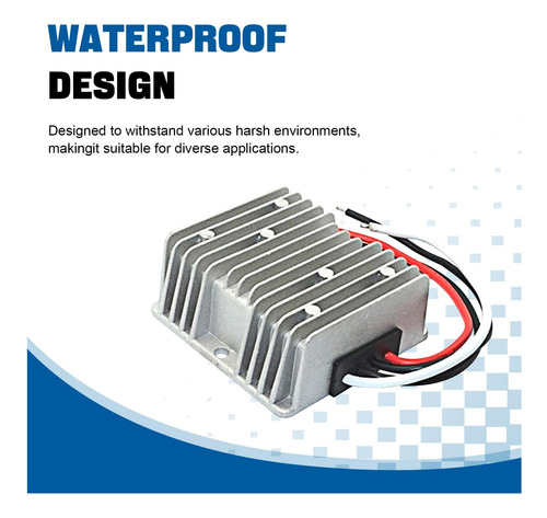 Convertidor Dc 24v A 12v 30a, Convertidor De Potencia Del De