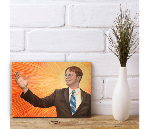 Cuadros The Office - Dwight Schrute Manager 15x20 Cm