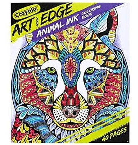 Crayola Jungle Animal Libro Para Colorear Para Adolescentes