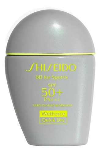 Base de maquiagem em liquid Shiseido WetForce Sports BB FPS 50 tom bege - 30mL