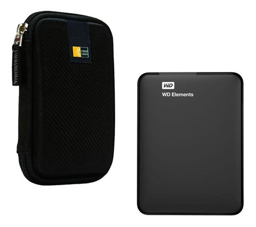 Disco Duro Externo Wd Elements 2tb Usb 3.0 Int Color Negro