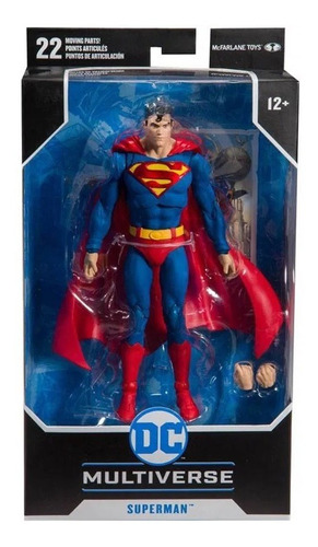 Superman Figura Accion Dc Multiverse Itm 15002 Mcfarlane Toys