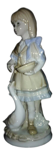 Porcelana Valenciana Niña 19 Cmtrs (Usado)