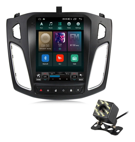 Estéreo 1+16g Para Ford Focus 2011-2019 Cámara Wifi Gps