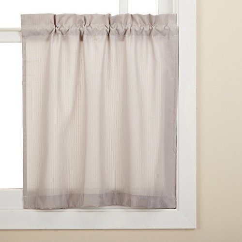 Lorraine Home Modas Ribcord Cortina De Ventana Niveles 54 X 