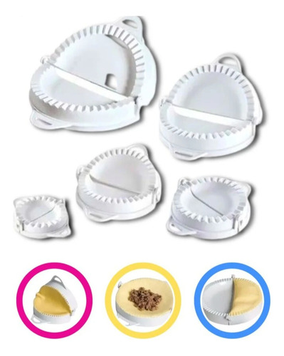 Moldes Para Empanadas Kit X 5 Unidades 