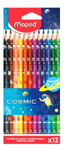 Lapices Pinturitas Maped Color Peps X 12 Colores Cosmic