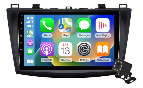 Hhh Estéreo 6+128g Para Mazda 3 2010-2013 4g Qled Carplay