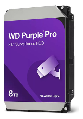 Disco Duro Western Digital Purple Pro 8tb 3.5 Sata 256mb