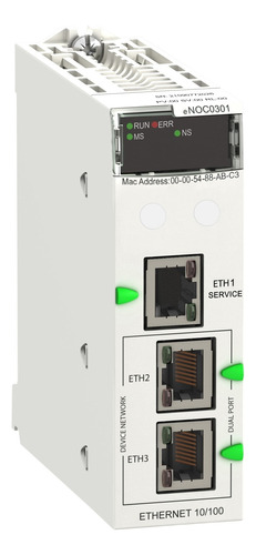 Módulo, Modicon M580, Ethernet 3 Port Ethernet / Bmenoc0301