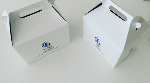 Cajita Feliz Personalizada Caja Packaging - Poneletulogo!