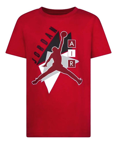 Camiseta Nike Jdb Air Diamonds Niños-rojo