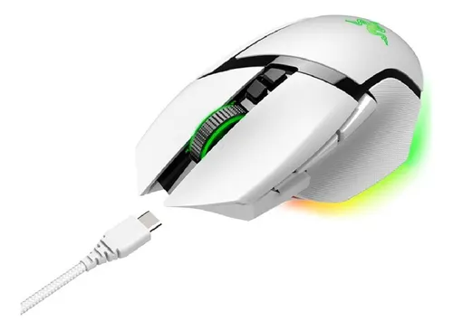 Mouse Gamer Razer Basilisk V3 Pro 35k Inalambrico Blanco