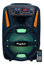 Comprar Parlante Fujitel Bluetooth Karaoke Fm Usb Sd 8 Pulgadas Color Negro