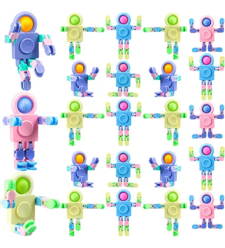 comprar Hanaive 8 Piezas Robot Fidget Spinners Transformable Fingert