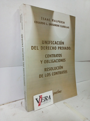 Unificación Derecho Privado Contratos Obligaciones Halperin