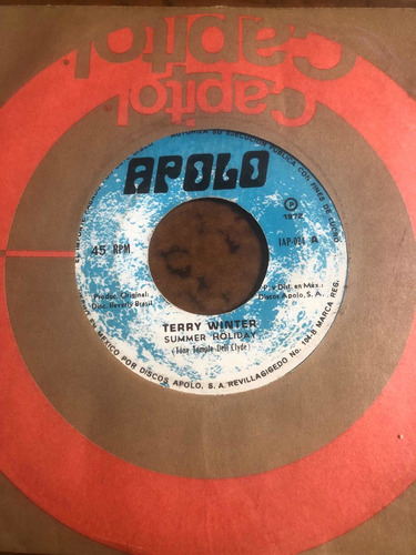 Terry Winter Summer Holiday Disco 45 Rpm Rock 60s