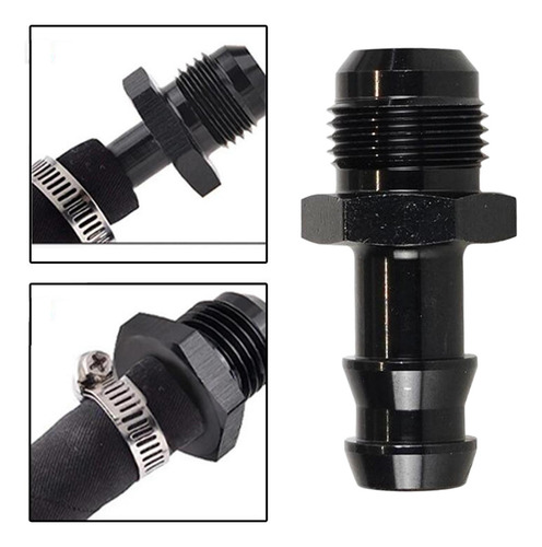 2 Conector De Línea De Combustible De 8 An Macho A 1/2 \\\ ,