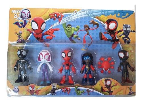 Spidey Homem Aranha E Amigos Cartela +brinde