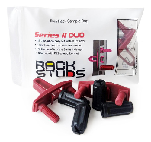 Rackstuds - Solución De Montaje En Rack Duo2 1ru Serie Ii -