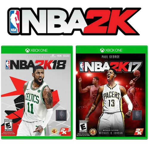 Nba2k18 Y Nba2k17 Xbox One Nuevo Sellado FĂsico Original