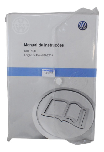 Manual Instruções - Golf, Gti 2007/2015, Original Volkswagen