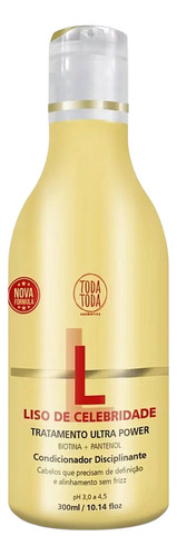 Kit Shampoo E Condicionador Liso De Celebridade Toda Toda