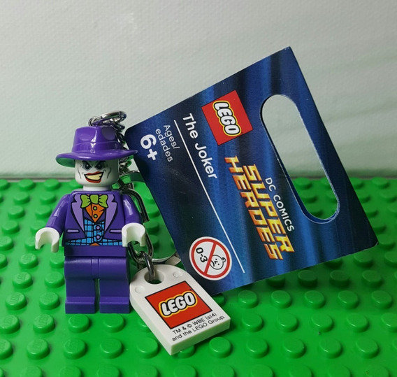 Lego Dc El Joker en Sombrero Llavero 851003