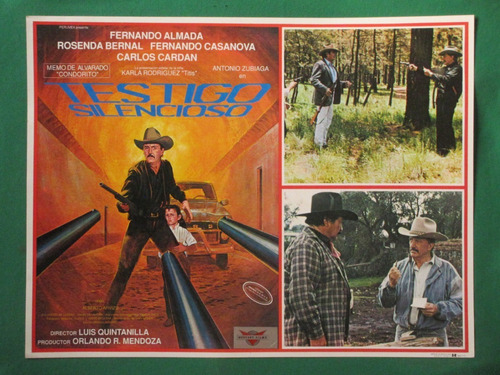 Fernando Almada Testigo Silencioso Cartel De Cine 7