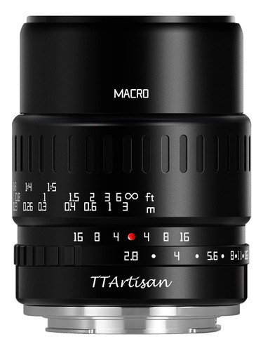 Ttartisan 40mm F2.8 Macro Aps-c Lente De Marco Lentes De Cám