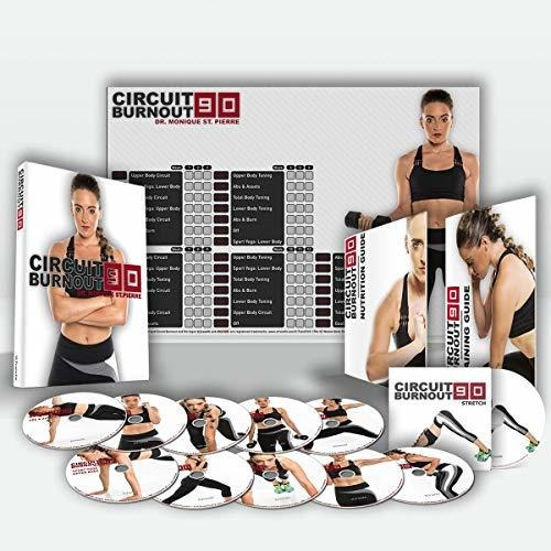 Circuito Agotado 90 Dvd Con Programa De Rutinas De Ejercicio