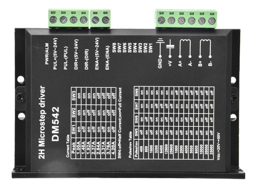 Controlador De Motor Paso A Paso Dm542 De 2 Fases Series 42