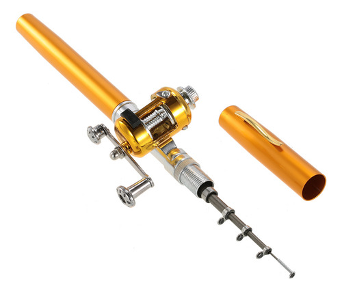 Kit Combinado De Carretes De Caña De Pescar Pequeños, Telesc