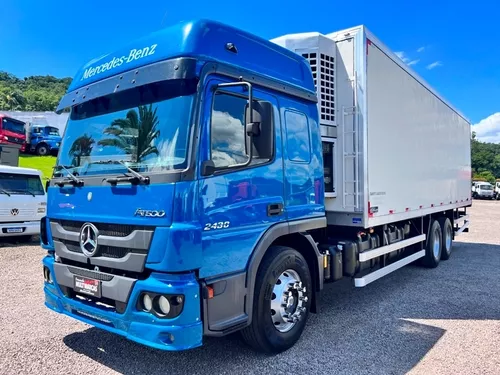 Mercedes Benz Atego 2430 - No chassi - Caminhões - Encantado