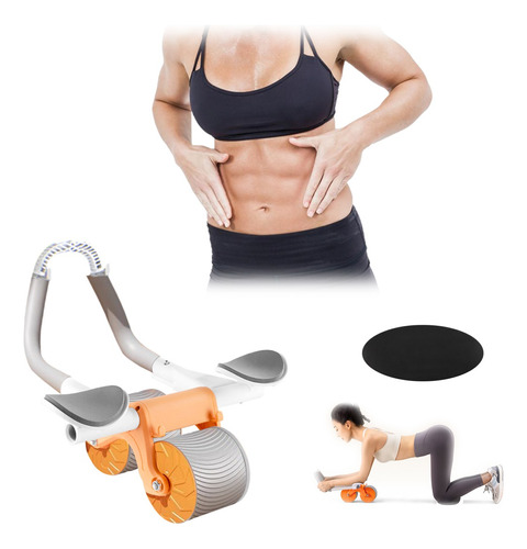 Rueda Abdominal Entrenamiento En Casa + Tapete De Regalo