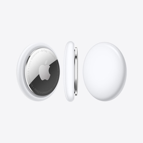 Imagen 2 de 5 de Localizador De Llaves Airtag Apple Pack De 4 Blanco