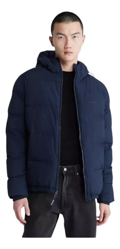 Chamarra Capitonada Calvin Klein Puffer Inverno Original
