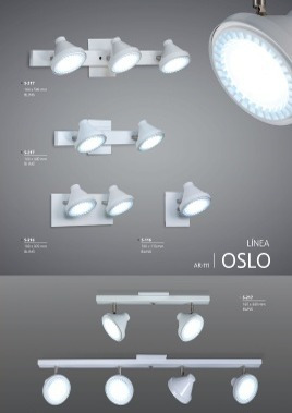 Imagen 6 de 10 de Pack X4 Aplique Spot Direccionable 1 Luz Lampara Ar111 Oslo