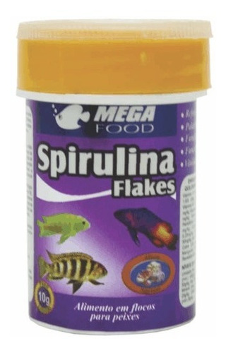 Mega Food Flocos Spirulina 10g