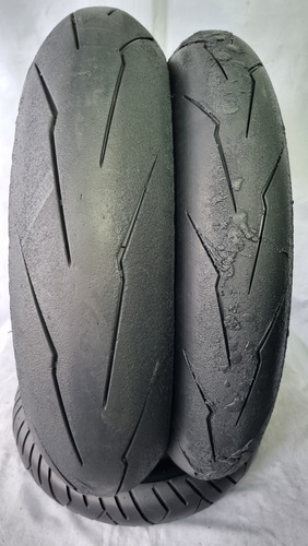 Par De Pneu Super Corsa Sc V3 140/110 Original Usado (Usado)