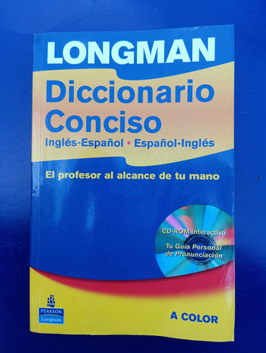 Diccionario Conciso De Inglés - Español