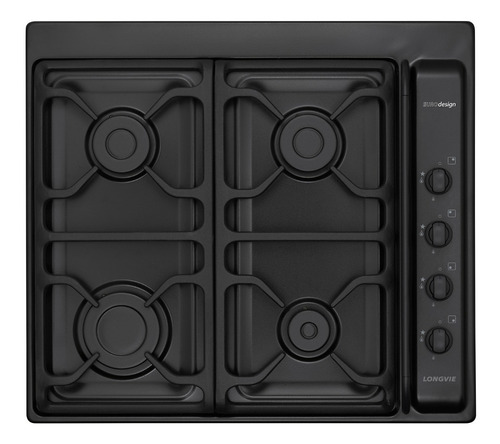 Imagen 3 de 3 de Combo68 Longvie Horno He6900g + Anafe A6600gf